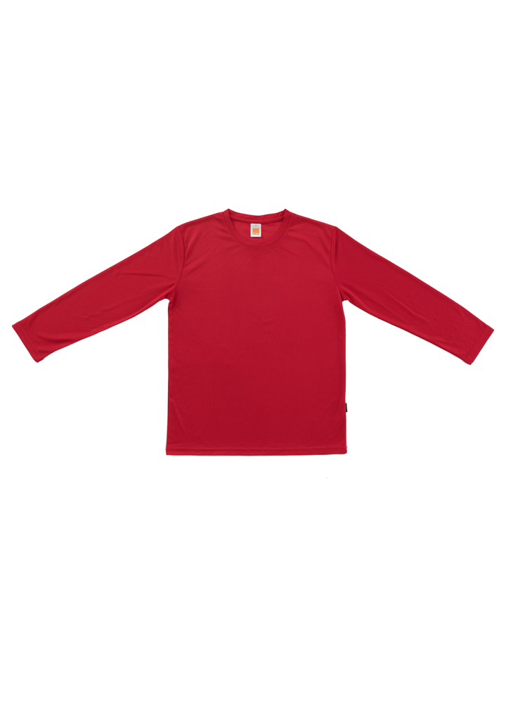 QD54 Unisex Long Sleeve Round Neck T-Shirt – First Stitch Sdn Bhd